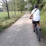 Prova delle e bikes sui sentieri del Parco della Mandria - Foto A. Paolini
